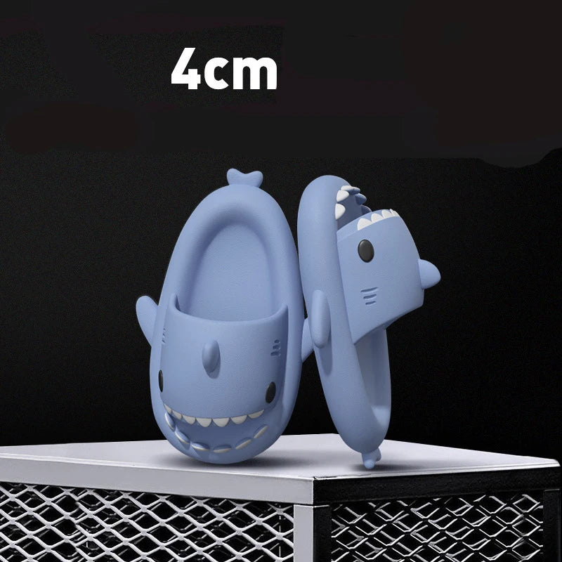 Shark Slides Women Slippers Men Flip Flops Home Couple Kids Bathroom Flat Shoes Outdoor Beach Funny Sandals Men Slippers