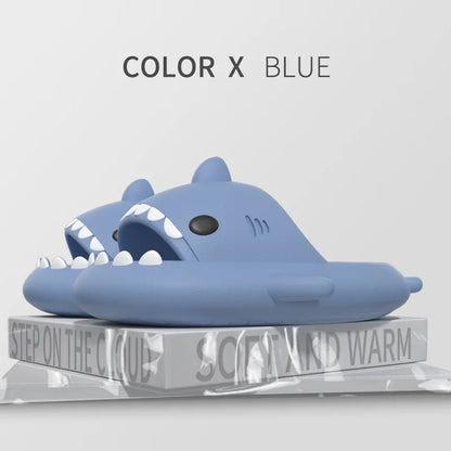 Shark Slides Women Slippers Men Flip Flops Home Couple Kids Bathroom Flat Shoes Outdoor Beach Funny Sandals Men Slippers