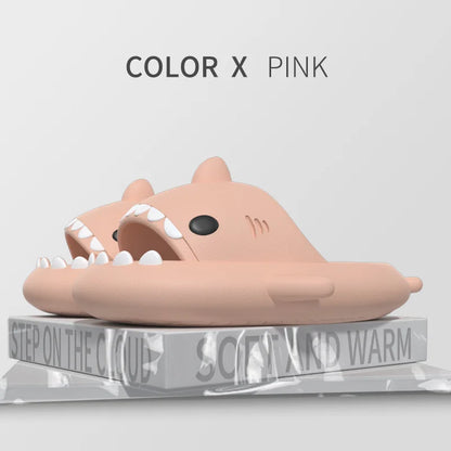 Shark Slides Women Slippers Men Flip Flops Home Couple Kids Bathroom Flat Shoes Outdoor Beach Funny Sandals Men Slippers